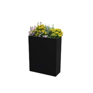 KOZYARD 40 Lx12 Wx30 in. H Metal Planter Rectangular Planter