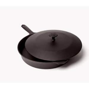 2-Piece 11 5/8 in. No 10 Cast Iron Skillet with Lid