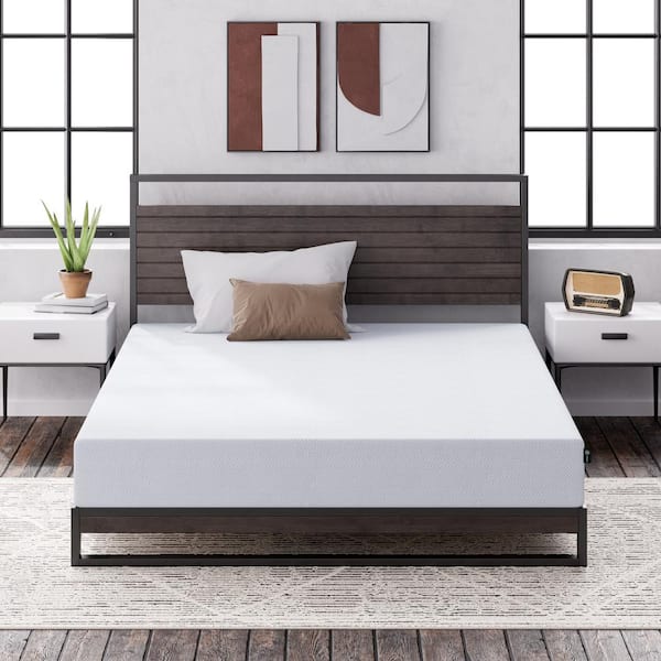 Zinus Queen Medium Soothe Cooling Gel Memory Foam 10 in. Mattress