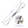 8 Pack Double Clip Swivel Hooks for Wind Spinners, Windsock, Bird Feeders,  U6K6