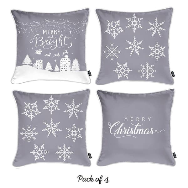6 Pieces Throw Pillow Inserts 18 x 18 Inch Set of 4 and 12 x 20 Inch Set of  2 White Throw Pillow Insert Square Form Bed Couch Sofa Pillow Stuffers