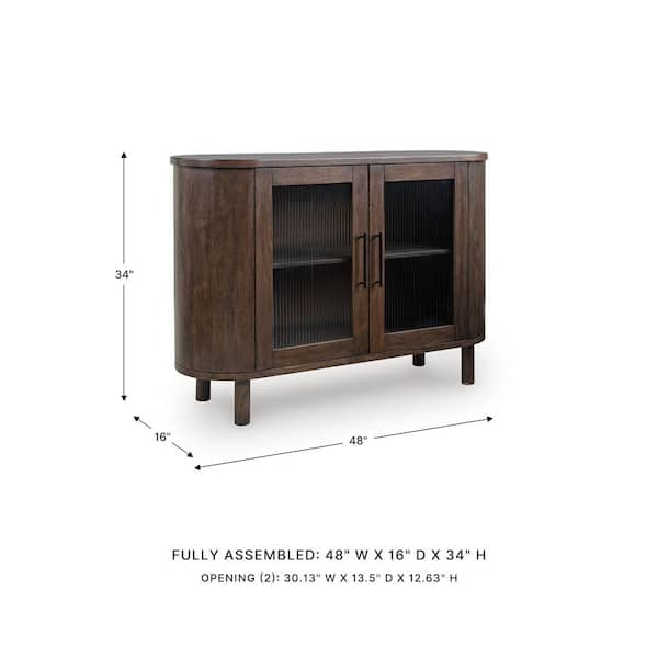 Signature DESIGN BY ASHLEY Mayridge Medium Brown 34 in. Accent