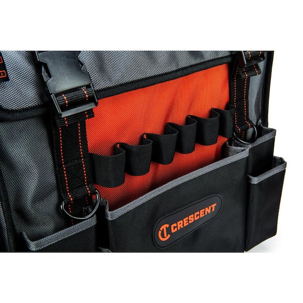 Crescent 18 in. Tradesman Rolling Tool Bag CTBR1850N - The Home Depot