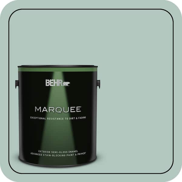 BEHR MARQUEE 1 gal. #480E-3 Marina Isle Semi-Gloss Enamel Exterior Paint & Primer