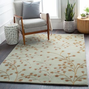 Aloysia Moss 10 ft. x 10 ft. Square Indoor Area Rug