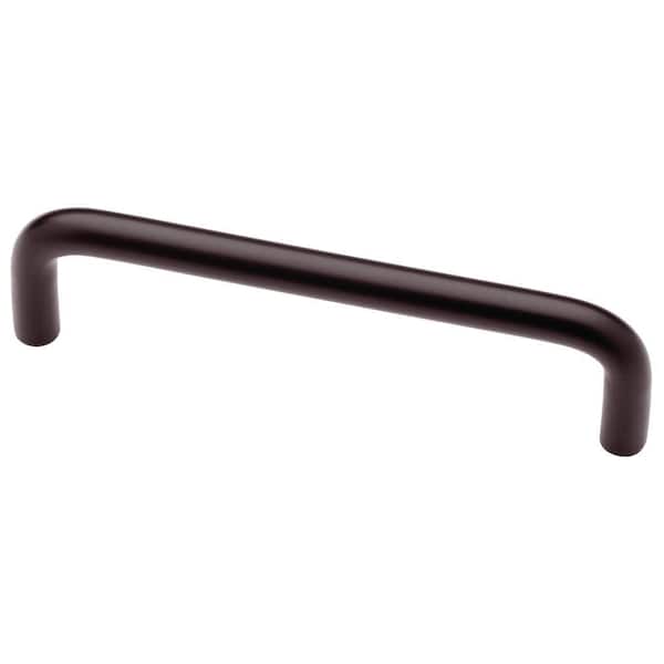 Liberty Wire 4 in. (102 mm) Deep Bronze Cabinet Drawer Bar Pull