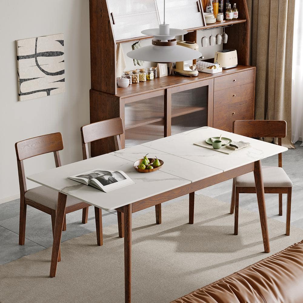 Pedestal Table with Four Lime Green Kool Series Chairs, Round, 36