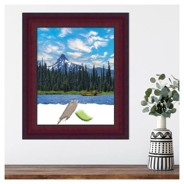 Amanti Art Canterbury Cherry Wood Picture Frame Opening Size 16x20