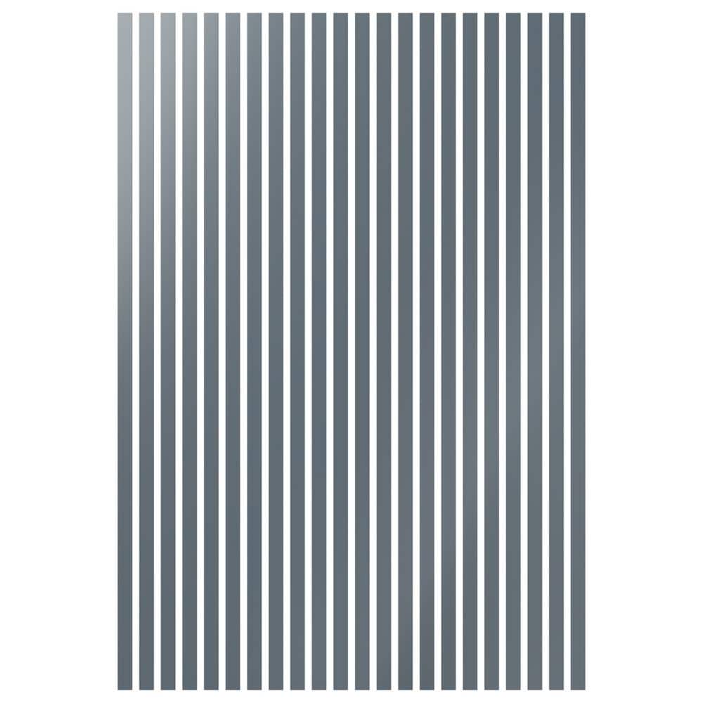 Adjustable Slat Wall 1/8 in. T x 2 ft. W x 8 ft. L Dark Grey Acrylic Decorative Wall Paneling (22-Pack) price history on PriceWatchPro