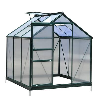 Foundation Included Greenhouse Kits Greenhouses The Home Depot