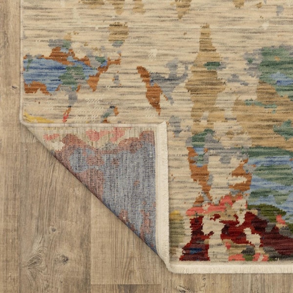 2 X 8 Gray Oriental Washable Area Rug Runner Rug