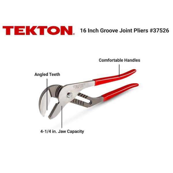 16 in. Groove Joint Pliers (4-1/4 in. Jaw)