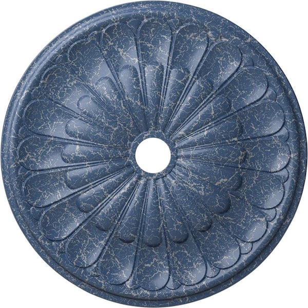 Ekena Millwork 1-7/8 in. x 31-5/8 in. x 31-5/8 in. Polyurethane Gorleen Ceiling , Americana Crackle