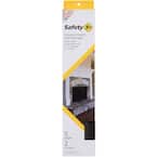 NEW Safety 1st Fireplace Hearth Guard Foam Bumper 8' Coverage Black - New