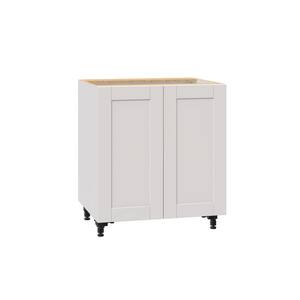 Shaker Assembled 30x34.5x24 in. Base Cabinet in Vanilla White