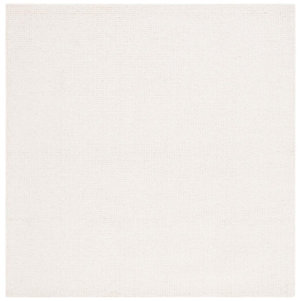 SAFAVIEH Abstract Ivory 6 ft. x 6 ft. Classic Marle Square Area Rug