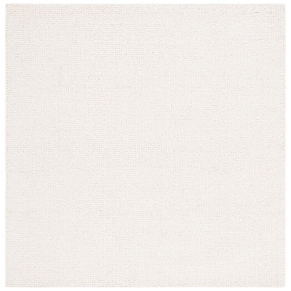 SAFAVIEH Abstract Ivory 6 ft. x 6 ft. Classic Marle Square Area Rug