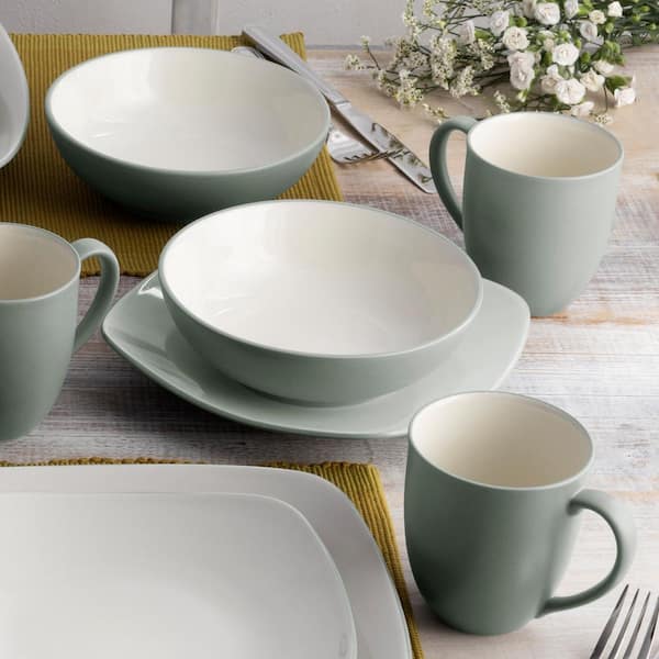 Noritake Colorwave 4 Piece Square Place Setting Green