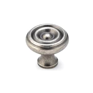 Laval Collection 1-1/4 in. (32 mm) Pewter Traditional Cabinet Knob