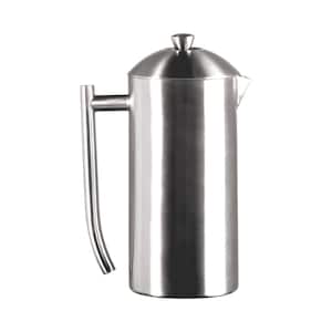 4.5-Cup Brushed Finish Stainless Steel French Press 0144