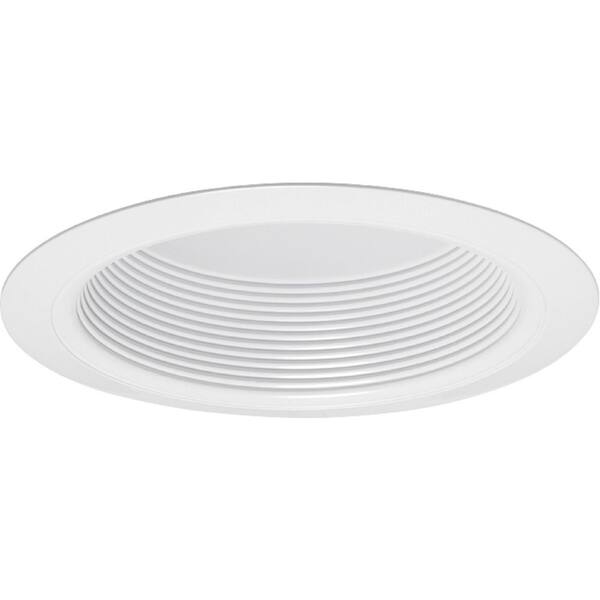 Juno Lighting V4034 Wwh 4" Round Baffle Trim – White, 12-Pack, New