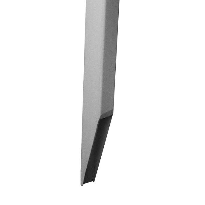 42in H x 92in W White Vinyl Scallop Picket Fence Panels