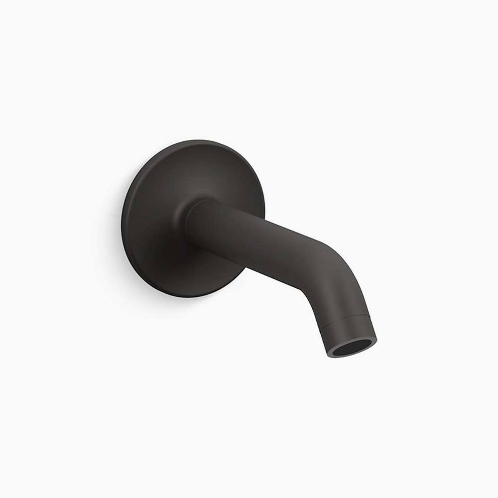 KOHLER Purist Wall-Mount Non-Diverter Bath Spout 35-Degree In Matte ...