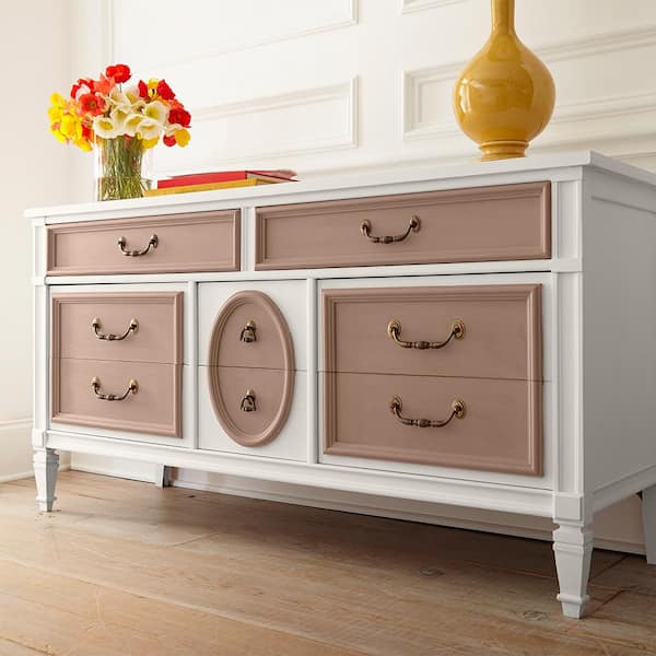 1 qt. #PPU5-16 Earthnut Interior Chalk Decorative Paint