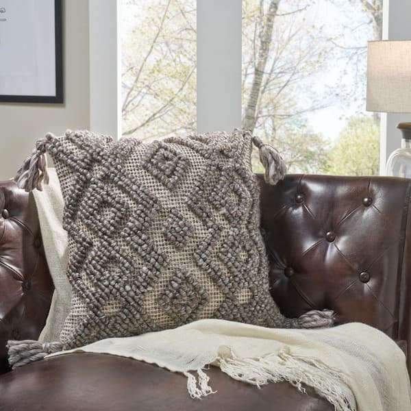 Modern Threads Cimarron 18 in. x 18 in. Decorative Pillow