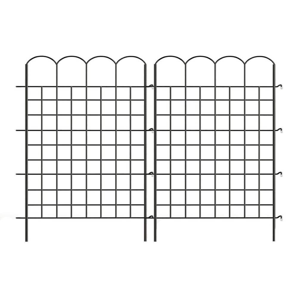 No Dig Rustproof Metal Wire Garden Fence 25 in. Tall Decorative Animal Barrier for Yard Patio Flower Bed 12 Panels price history on PriceWatchPro