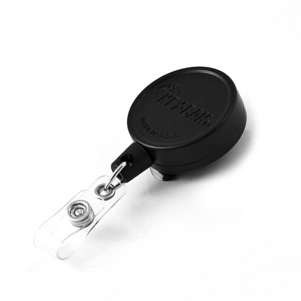 Heavy-Duty Badge-Reel with Chain Cord & Key Ring