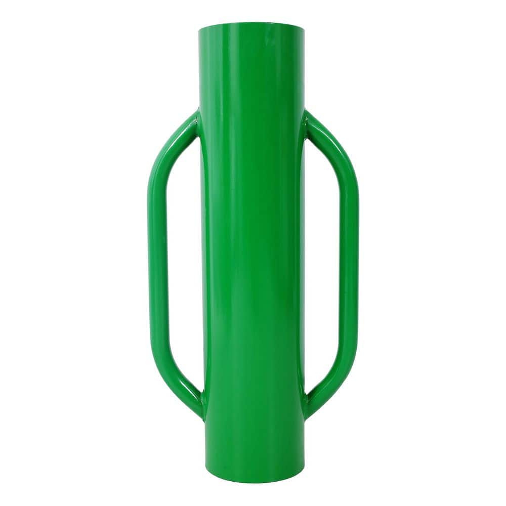 6.5 in. x 13 in. x 28 in. Steel Fence Post Driver T Post Pounder Rammer with Handle for Installing Fence Post, Green price history on PriceWatchPro