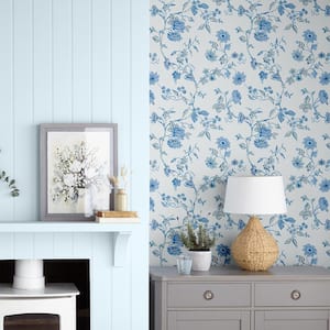 Rambling Rector Blue Sky Removable Wallpaper