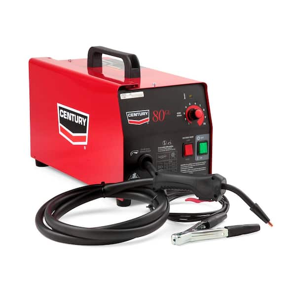 Lincoln Electric 70 Amp 80GL Wire Feed Flux Core Welder and Gun with Flux-Cored Wire Spool, 115V