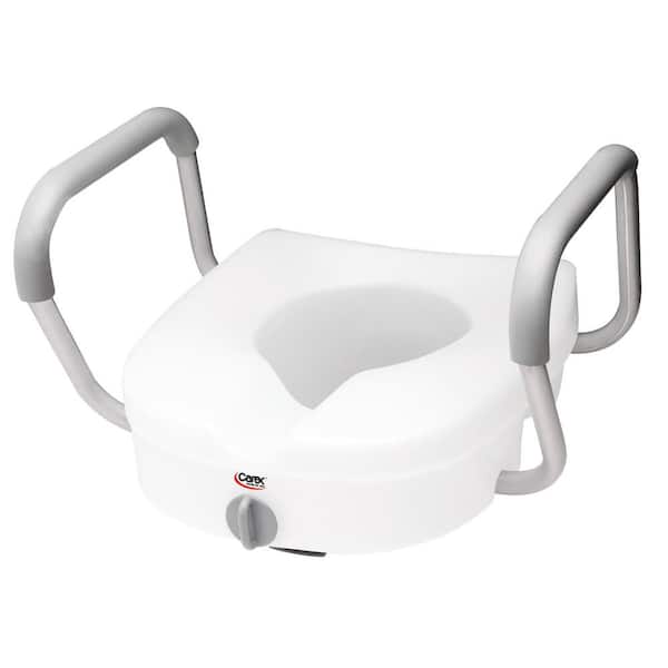 E-Z Lock Raised Toilet Seat