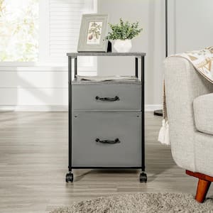 Rolling Fabric Cabinet - Stylish and Versatile Storage Cart with Drawers : Ideal for Home, Office, and Bedroom