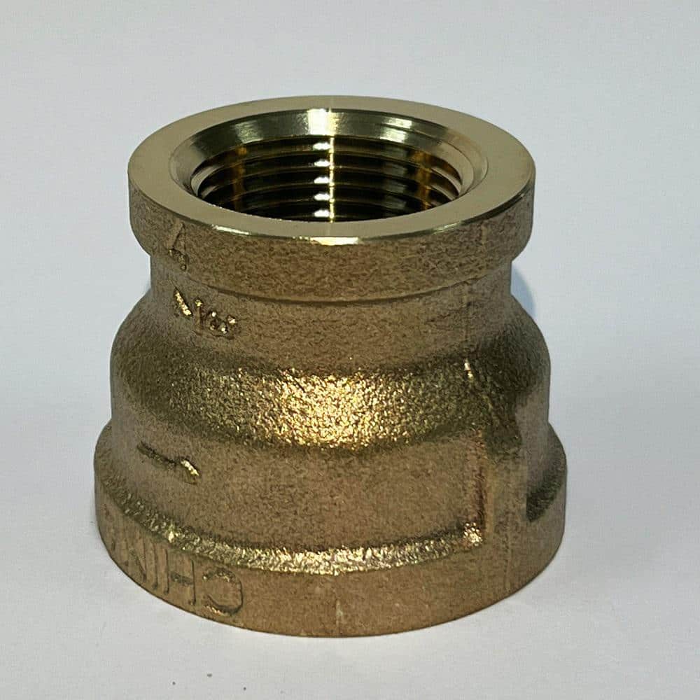 1 in. x 3/4 in. FIP Red Brass Reducing Coupling Fitting price history on PriceWatchPro