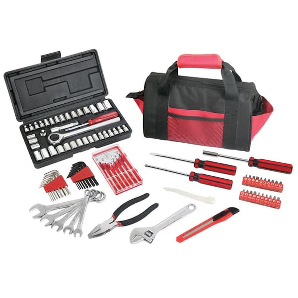 Great Neck Saw Multi-Purpose Tool Set with Bag (105-Piece)