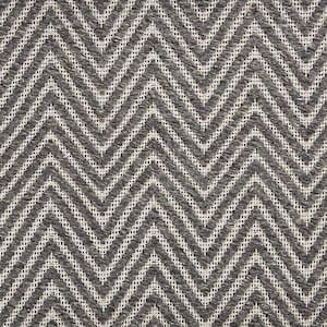 6 in. x 6 in. Pattern Carpet Sample - Ziggy - Color Charcoal
