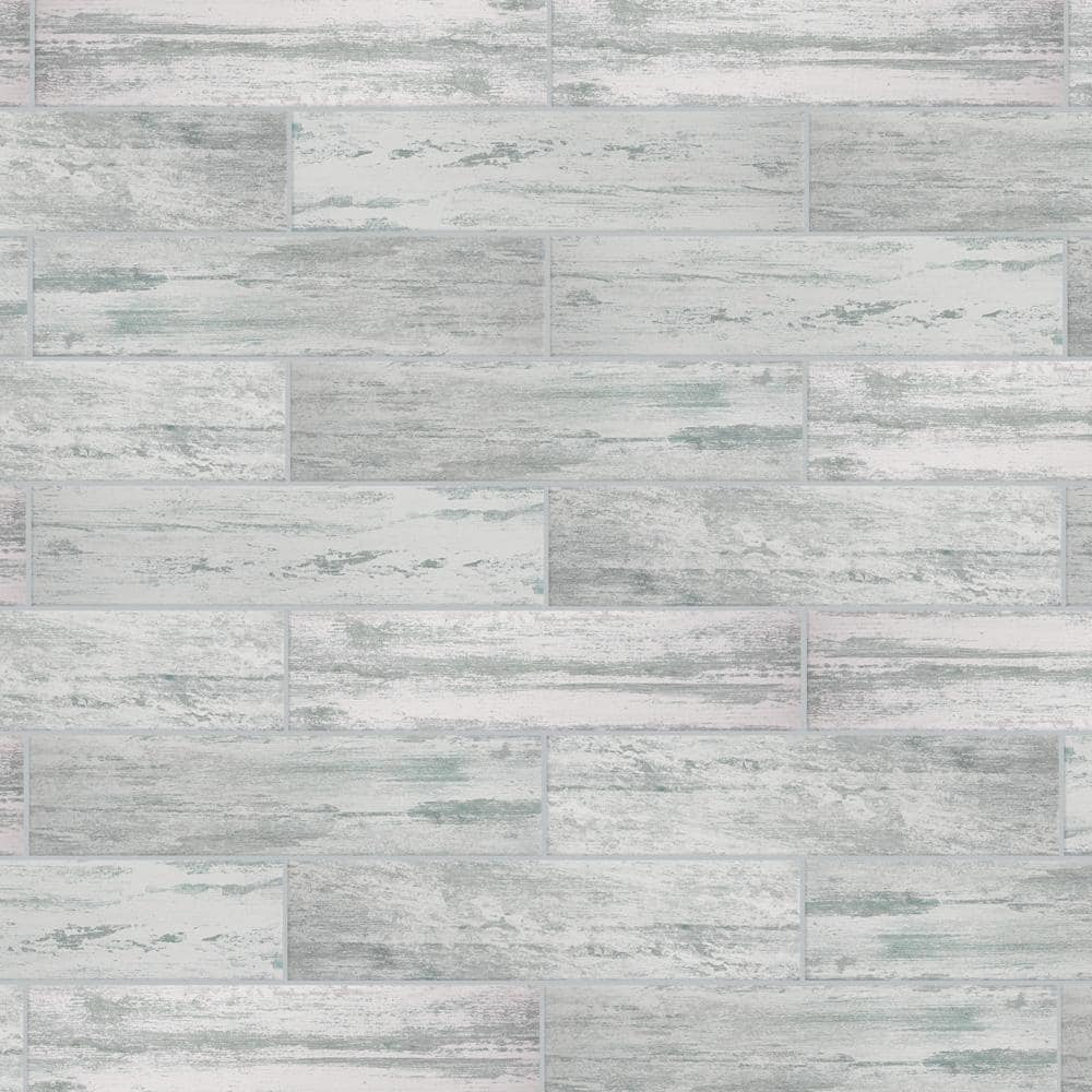 Cassis White 8-1/2 in. x 35-1/2 in. Porcelain Floor and Wall Tile (12.78 sq. ft. /Case) price history on PriceWatchPro