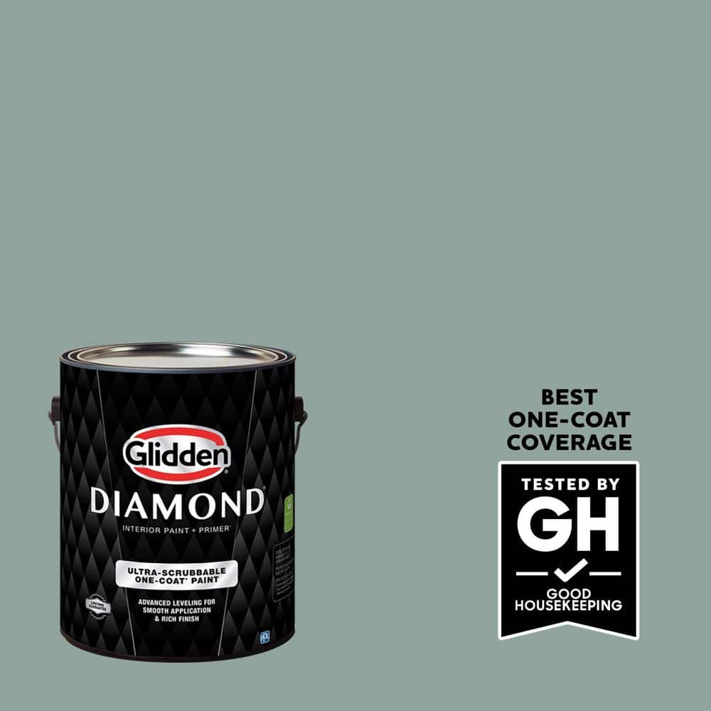 1 gal. PPG1136-5 Spruce Shade Satin Interior Paint with Primer price history on PriceWatchPro