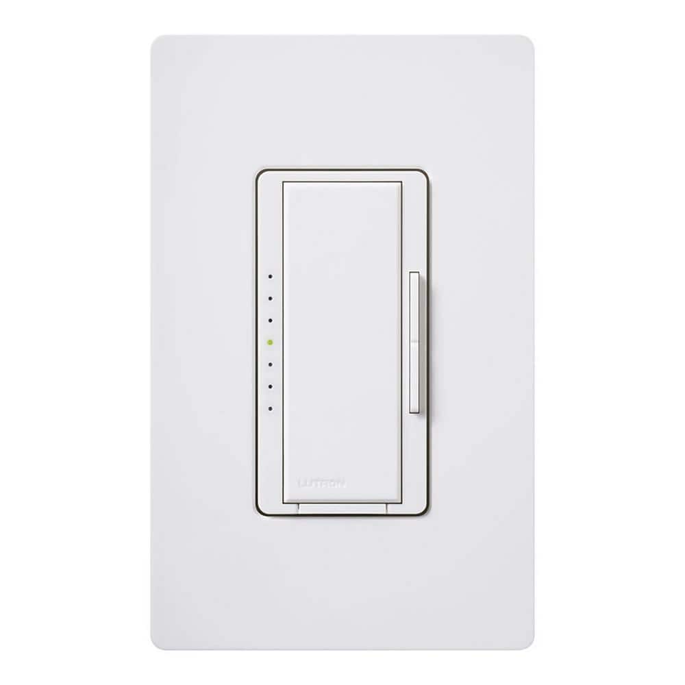 White Smart Rocker LED Dimmer Switch
