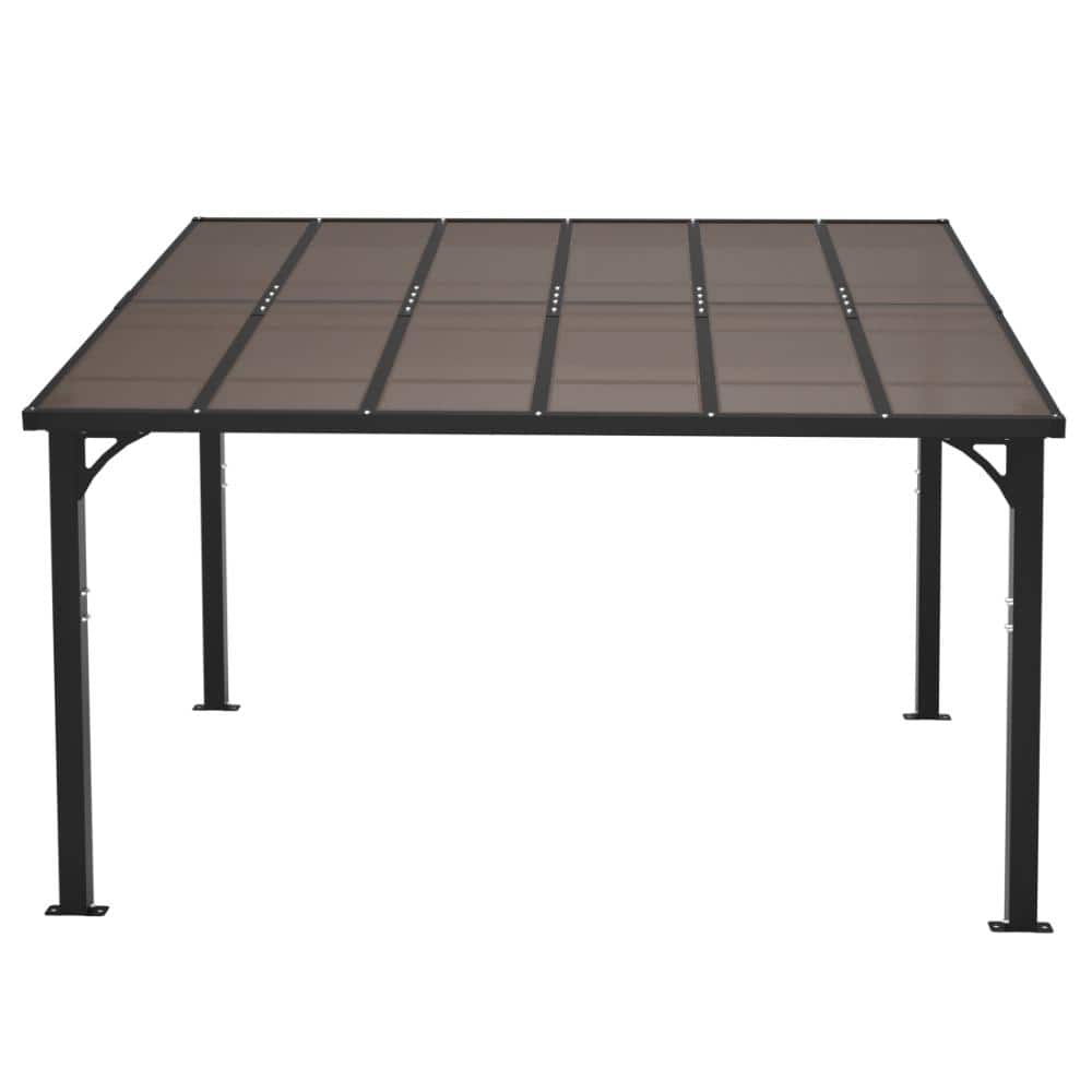 12x10 FT Aluminum Outdoor Hardtop Gazebo with Tinted Polycarbonate Roof UV & Snow Resistant For Garden,Backyard price history on PriceWatchPro