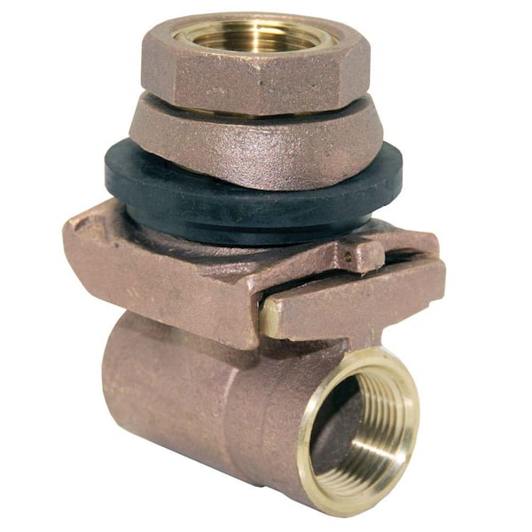 Water Source 1-1/4 in. Brass Pitless Adapter