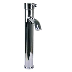 Moncalieri Single Hole Single-Handle High-Arc Vessel Bathroom Faucet in Chrome