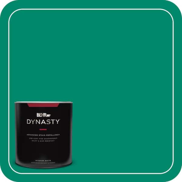 BEHR DYNASTY 1 qt. #P430-6A Celtic Queen Matte Interior Stain-Blocking Paint & Primer