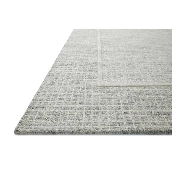 Chris Love Julia Briggs Mist / Ivory 9 ft. 3 in. x 13 ft.  Contemporary Area Rug