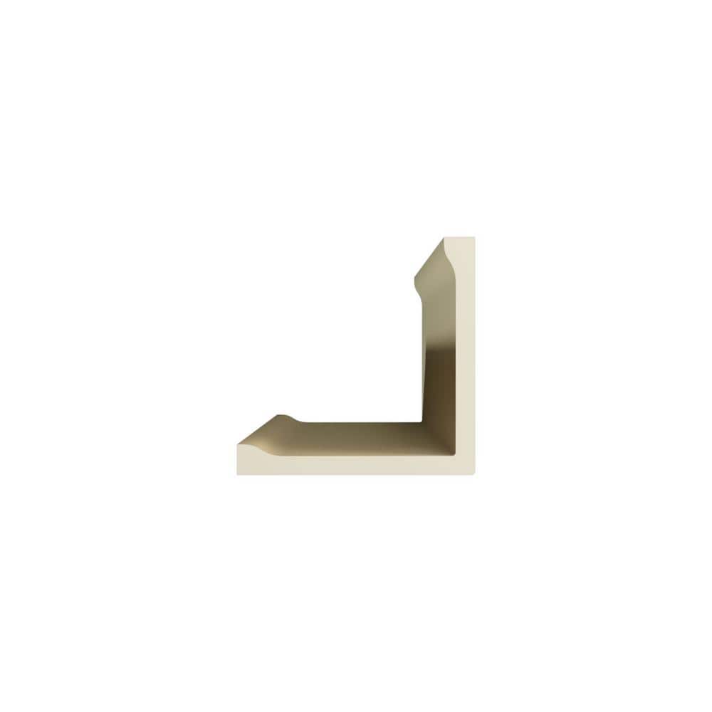 Colleen 6 in. x 96 in. Unfinished Polyurethane Crown Moulding