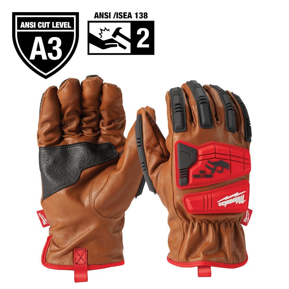 Milwaukee Accessories 4932479722 Bulk Hi-vis work gloves cut class 3/C -  7/S - 144 pairs