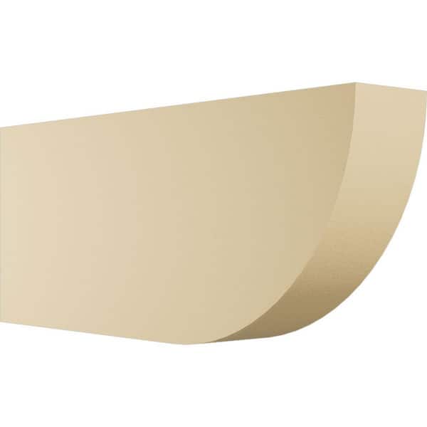 Ekena Millwork Standard Durham 4 in. W x 10 in. H x 24 in. D Signature Urethane Rafter Tail Outlooker